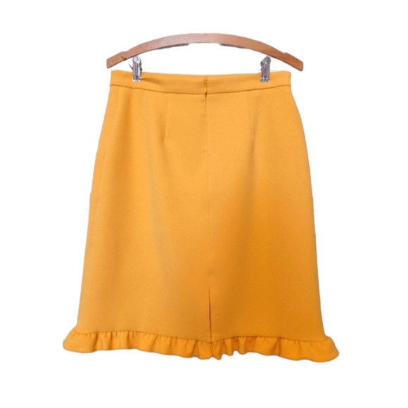 Ann Taylor Yellow Pencil Skirt size 6p NWT 🌟 host pick 🌟 - Picture 2 of 7